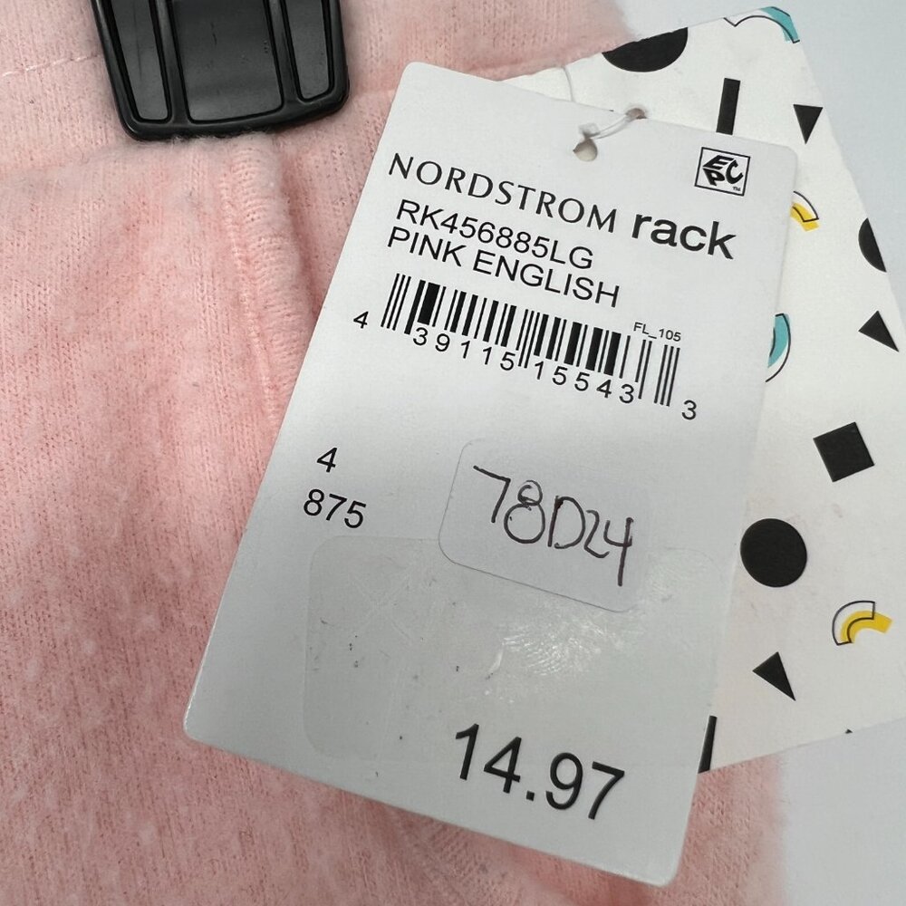 Harper Canyon Kids Girls' Cozy Drawstring Taper Jogger Pink English Size 4 NWT - Picture 5 of 6